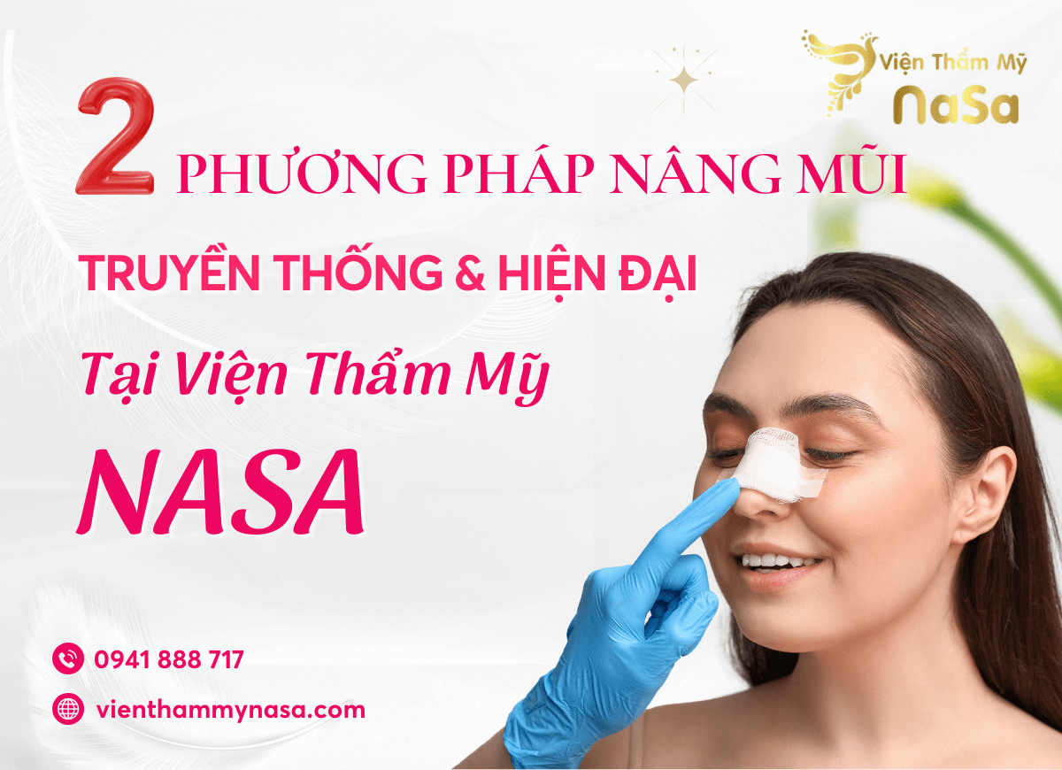 Phương pháp nâng mũi truyền thống và nâng mũi hiện đại